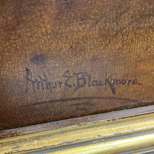 Steinway Art Case Piano with Oil Painting 