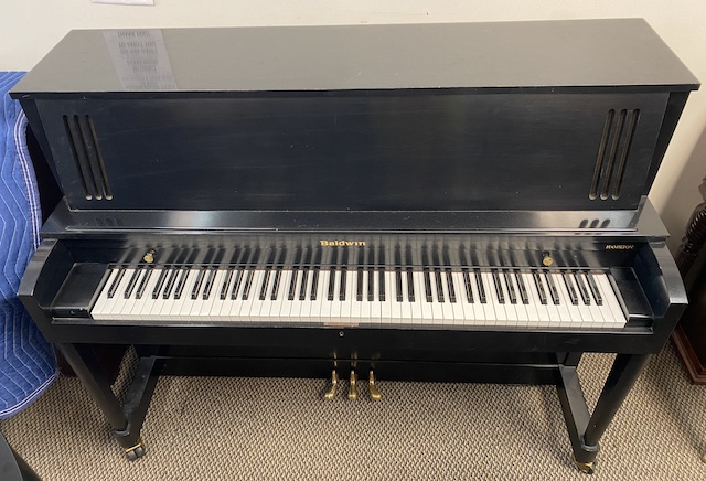 Baldwin Hamilton Upright Piano, 1990, satin ebony