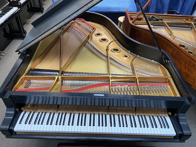 1906 Steinway A with ornate legs