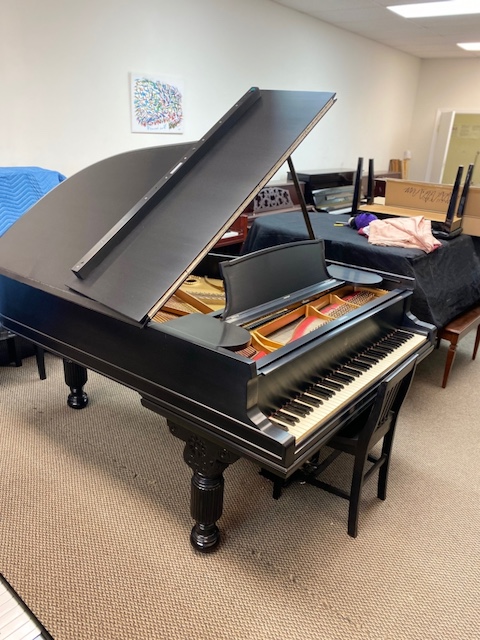 1906 Steinway A with ornate legs