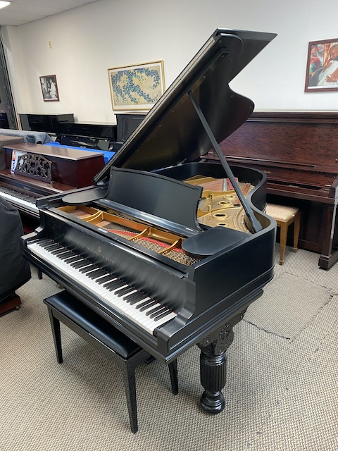 1906 Steinway A with ornate legs