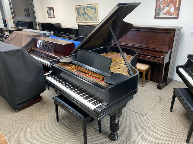 1906 Steinway A with ornate legs