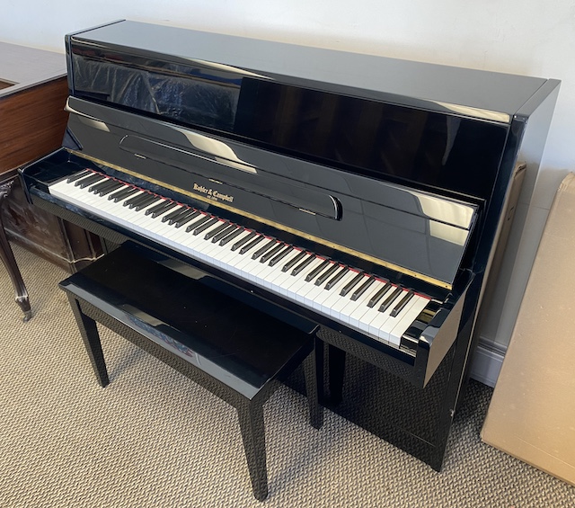 Kohler Campbell Console Piano, high gloss ebony