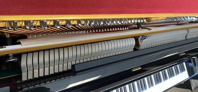 Brand New Hallet Davis Upright Piano, model HS115M2