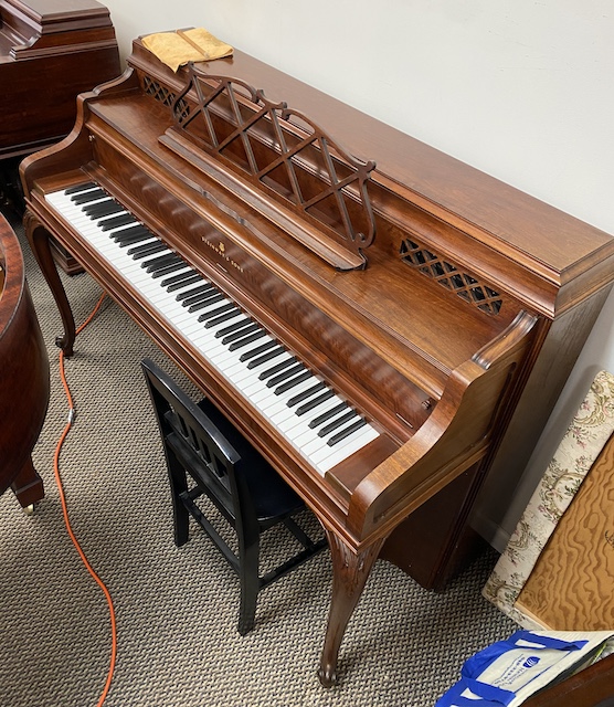 1966 Steinway console piano. Louis XV style